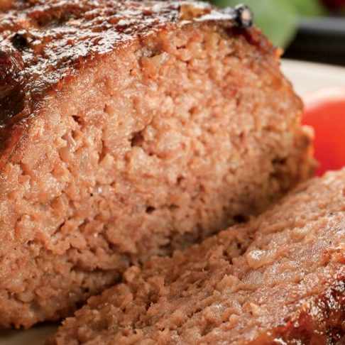 Turkey Meatloaf, Mashed Potatoes and Green Beans