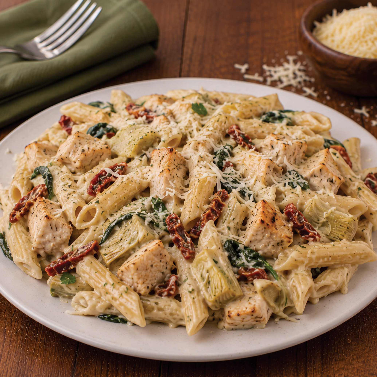 Tuscan Chicken Alfredo