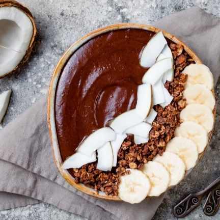 Vegan Coffee Smoothie Bowl