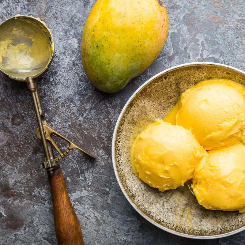 Vegan Mangoneada Sorbet