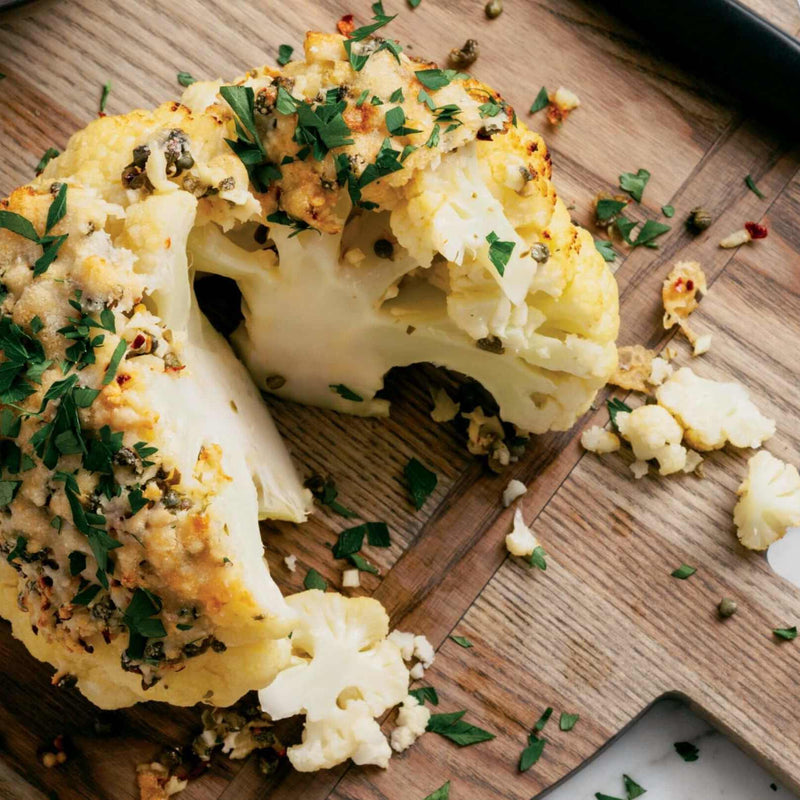 Whole Roasted Sicilian Cauliflower