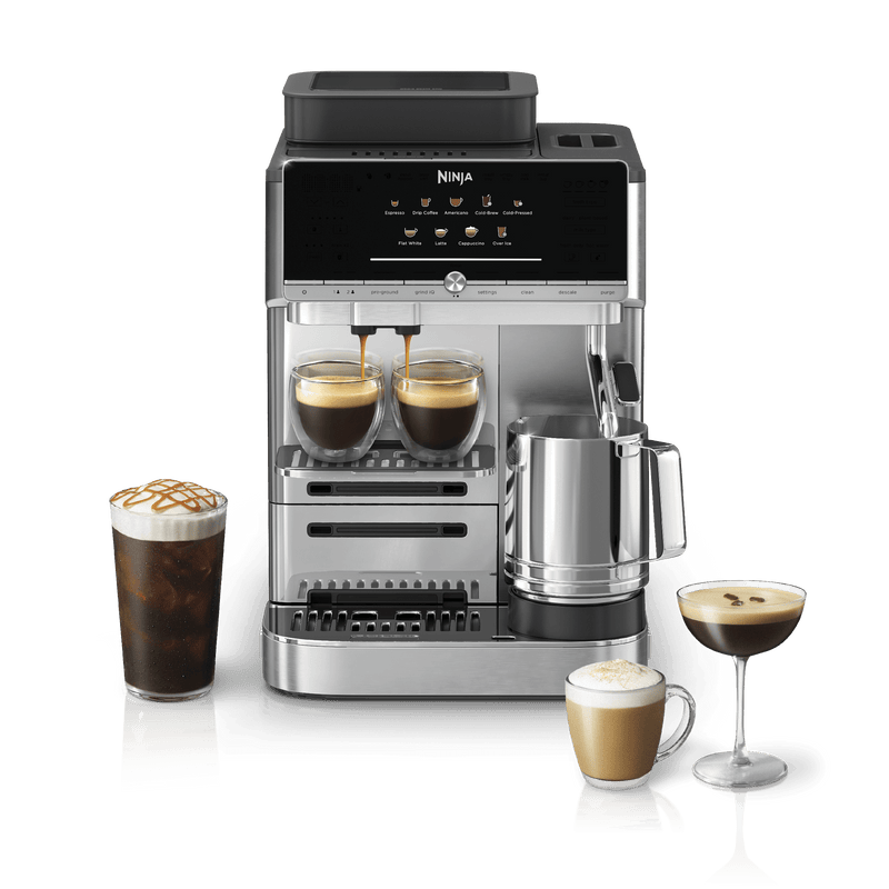 Ninja AutoBarista™ Fully Automatic Espresso Machine in Stainless Steel — AE1001