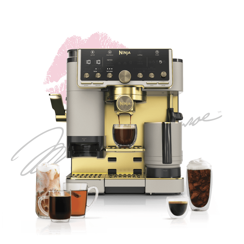 Ninja Luxe™ Café Pro Limited Edition Espresso Machine in Stone & Gold — ES701STGD