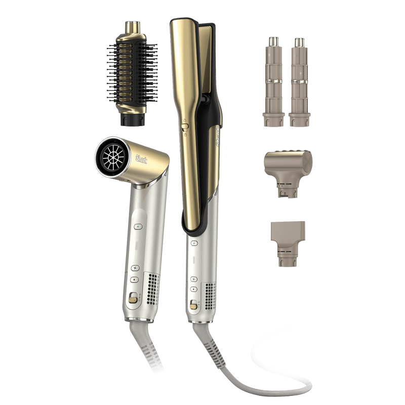 Shark Glam™ 5-in-1 Air Styler & Straightener in Gold — HD6051S