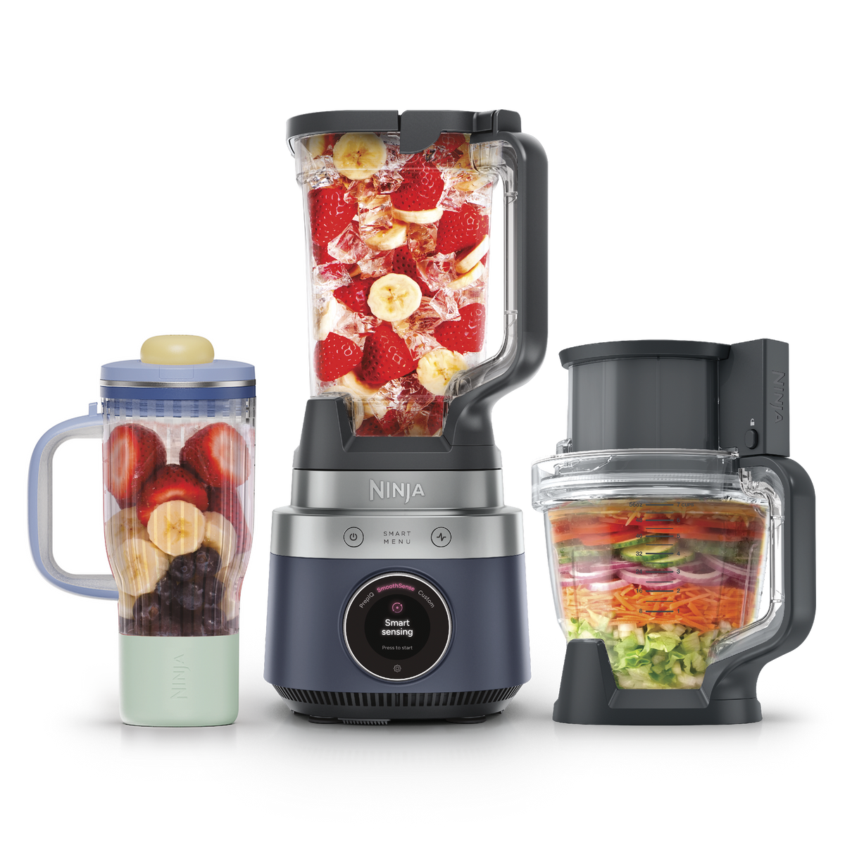Ninja CrushBOSS™ 3-in-1 Blender, Tumbler & Food Processor