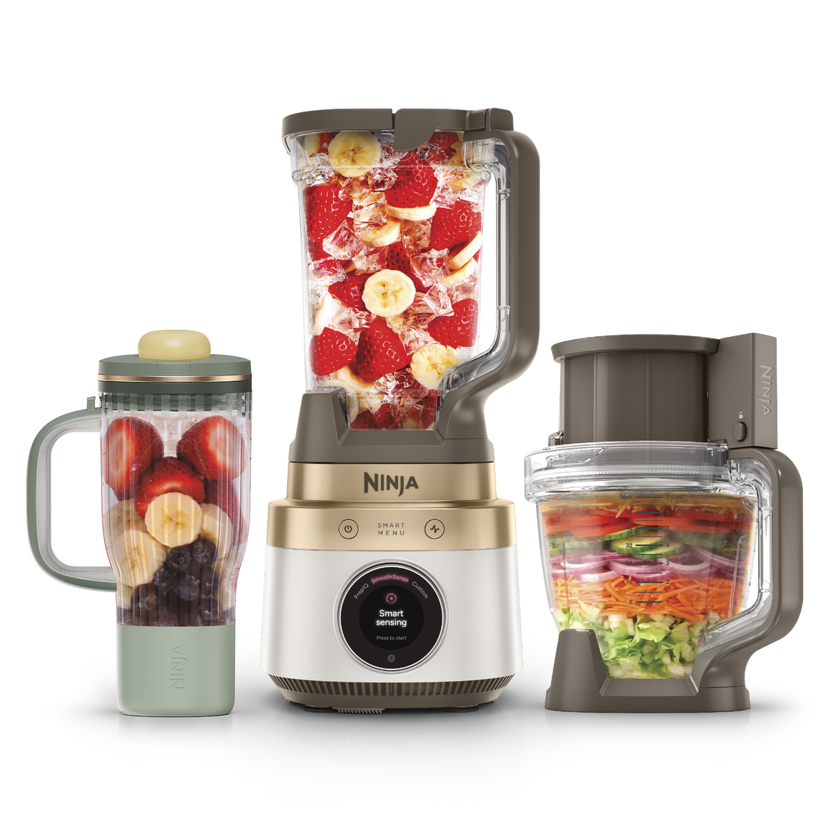 Ninja CrushBOSS™ 3-in-1 Blender, Tumbler & Food Processor