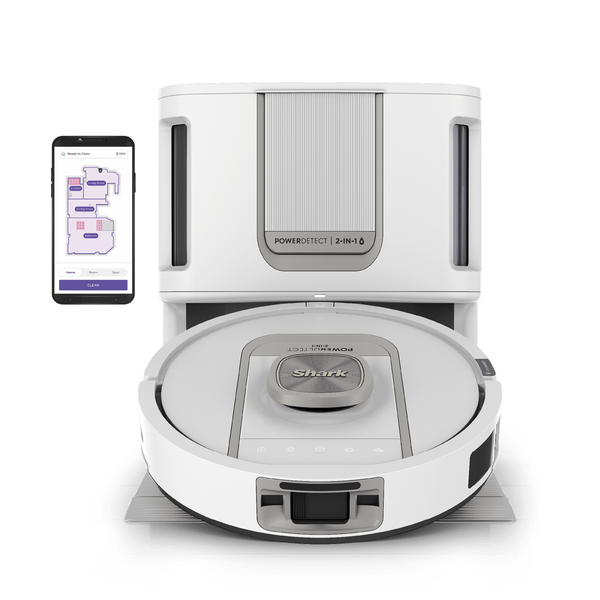 Shark PowerDetect™ ThermaCharged™ Robot Vacuum and Mop